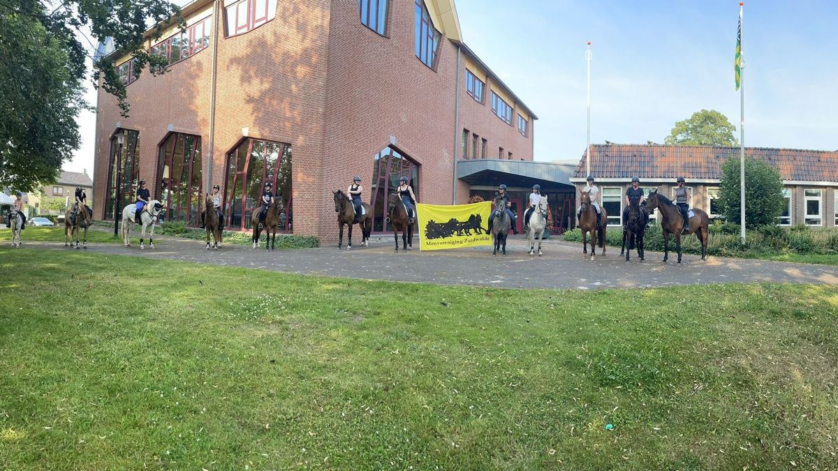 Tent mogelijke noodoplossing voor paardrijverenigingen De Wolden