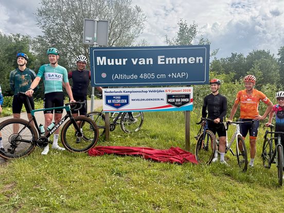 Tijmen Eising tekent loodzwaar parcours uit voor NK veldrijden 2028 op Muur van Emmen