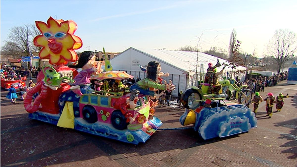 Flower Power mooiste praalwagen op Rosenmontag