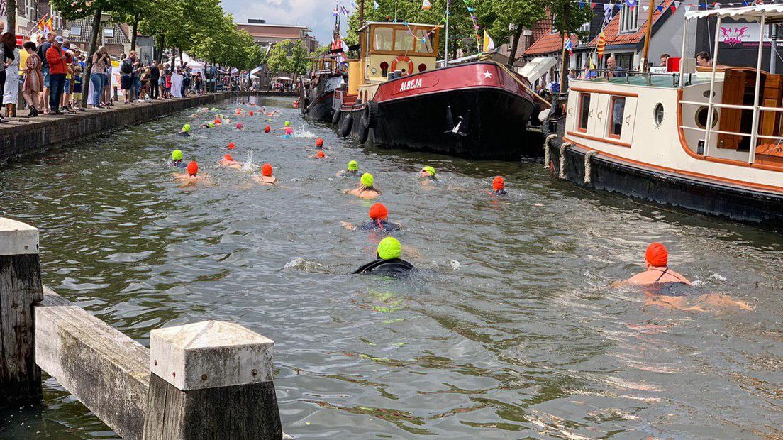 De City Swim Meppel was onderdeel van het festival (Rechten: RTV Drenthe/Martijn Klungel)