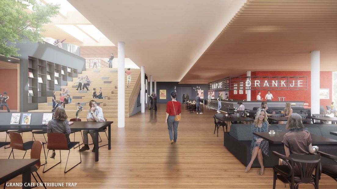 Zo moet het cultuurhuis er aan de binnenkant uit komen te zien