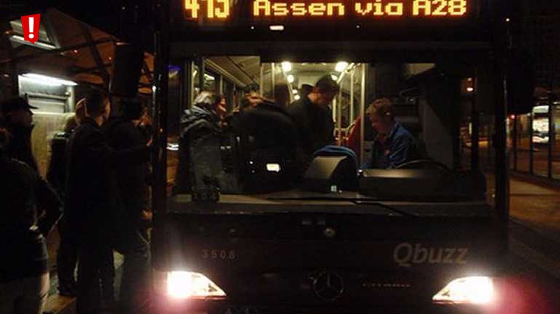 Waarom rijden er weinig nachtbussen? (Rechten: archief RTV Drenthe)