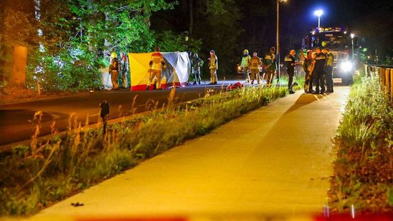 Twee bestuurders overlijden • motorrijder in de sloot