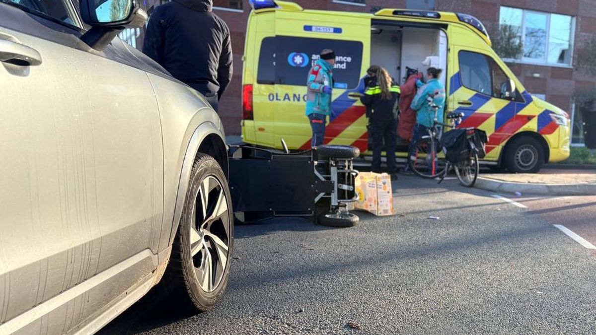 112 Nieuws: Vrouw op scootmobiel gewond bij aanrijding in Hardenberg