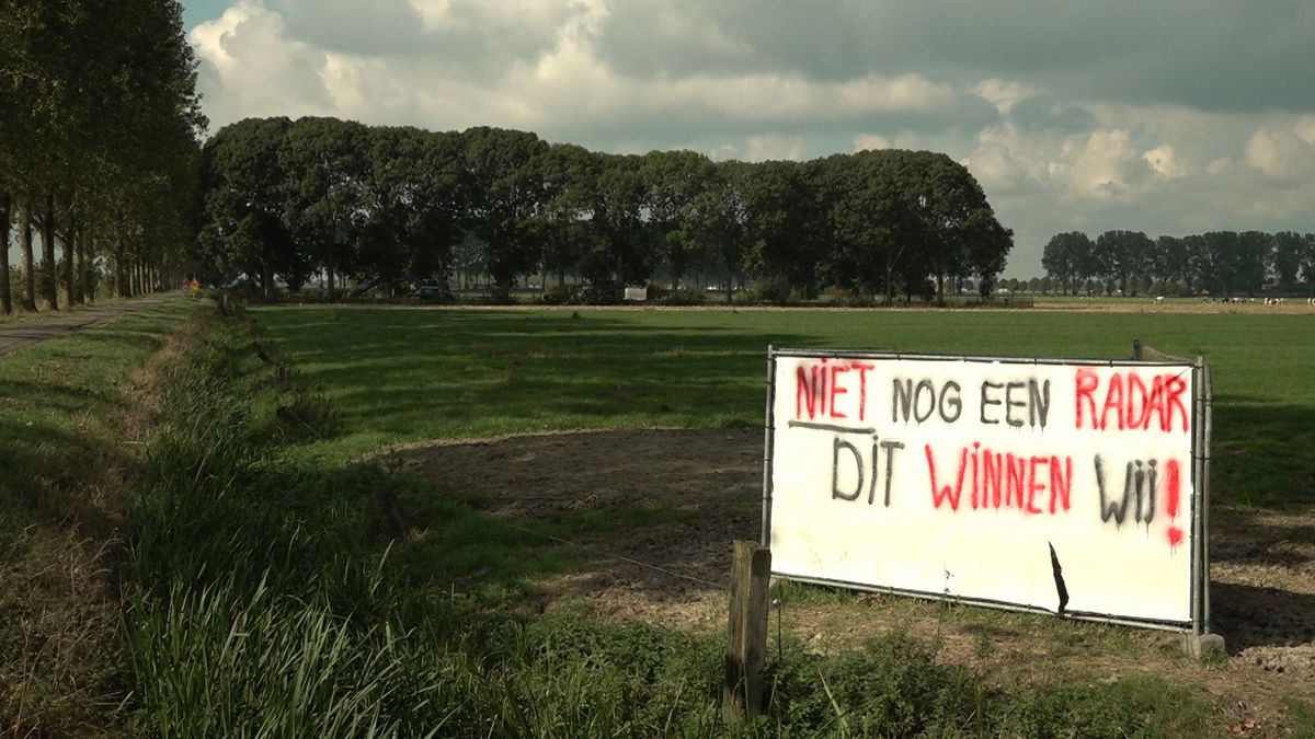 Inwoners boos: bouw radartoren gaat door