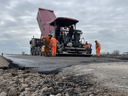 Rondweg Dokkum is vrij van staalslakken en kan na halfjaar weer open