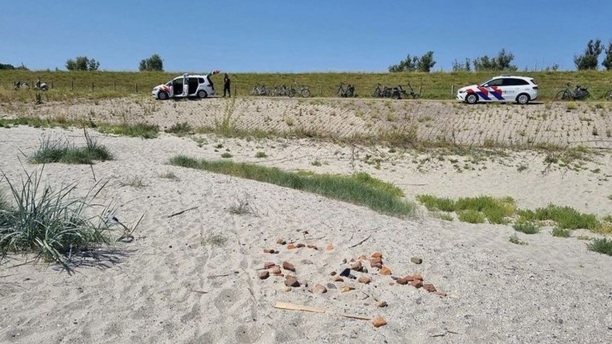 Ik worstel en kom boven: agenten worstelen met man op naaktstrand Ritthem