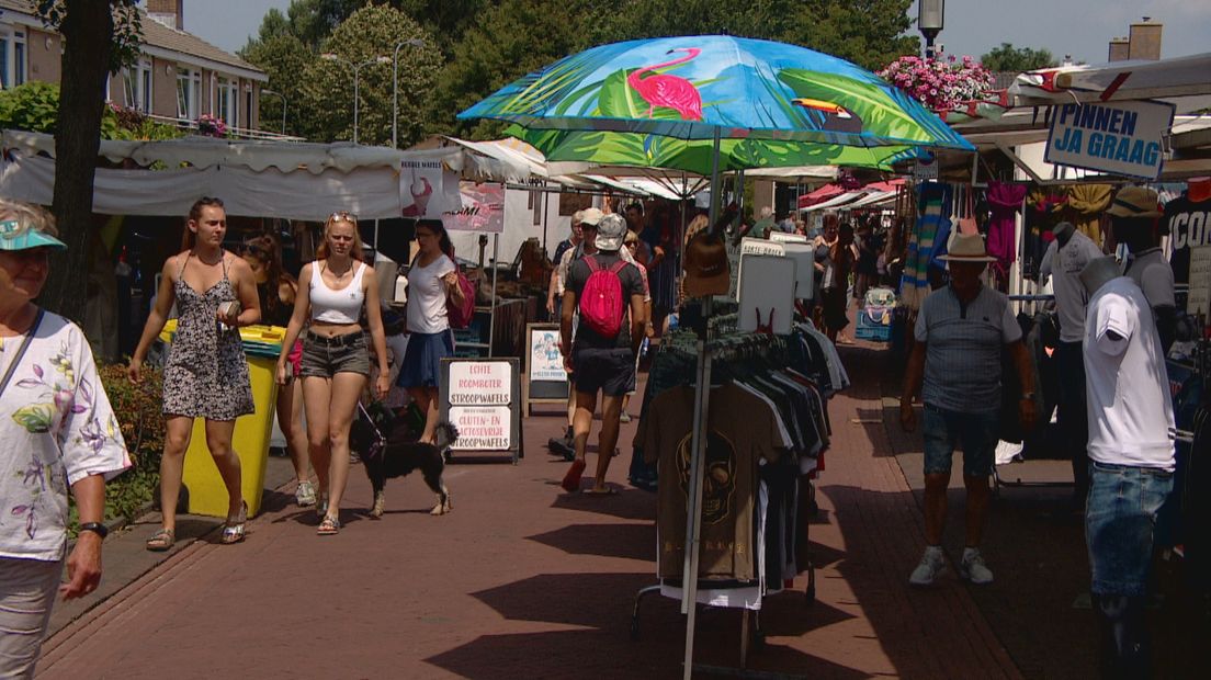 weekmarkt in Vrouwenpolder