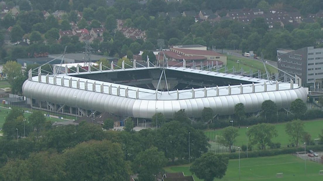 Polman Stadion van Heracles Almelo (luchtfoto)