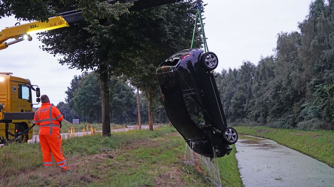 Auto te water Coevorden