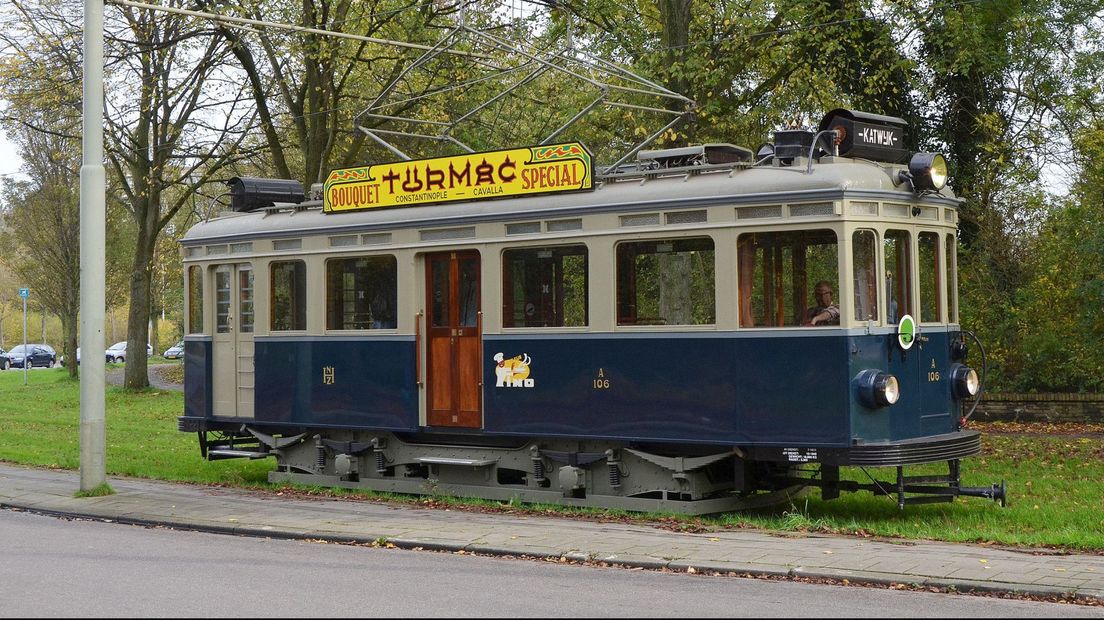 Blauwe Tram A106 uit 1911