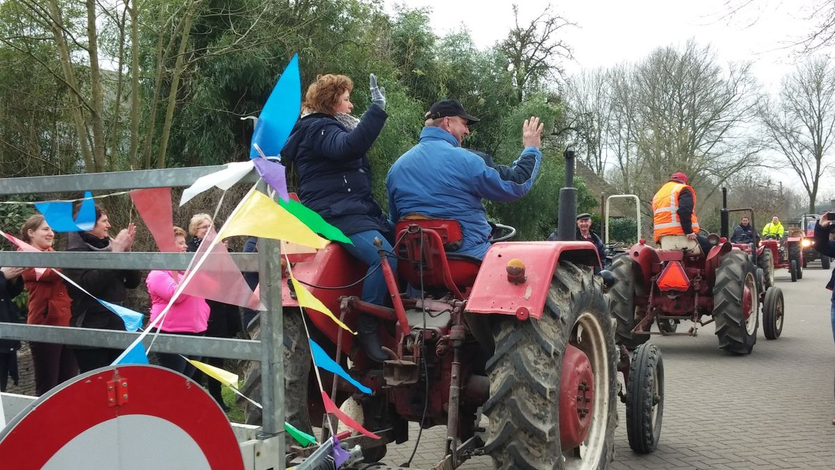 Ruim 50 trekkers als verjaardagscadeau voor man uit Opijnen