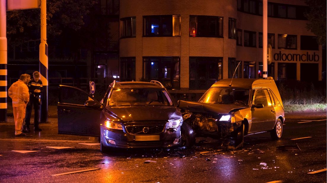 Gewonde bij ongeluk in Zwolle