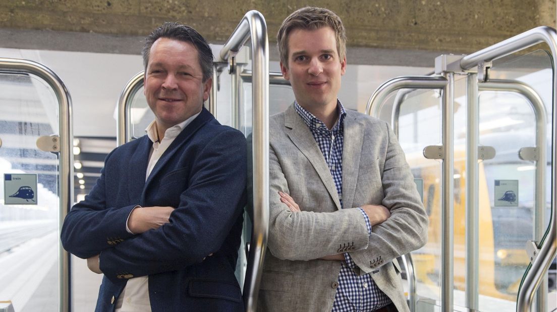 Bart van Munster en Alexander Mul van het bedrijf Sqills