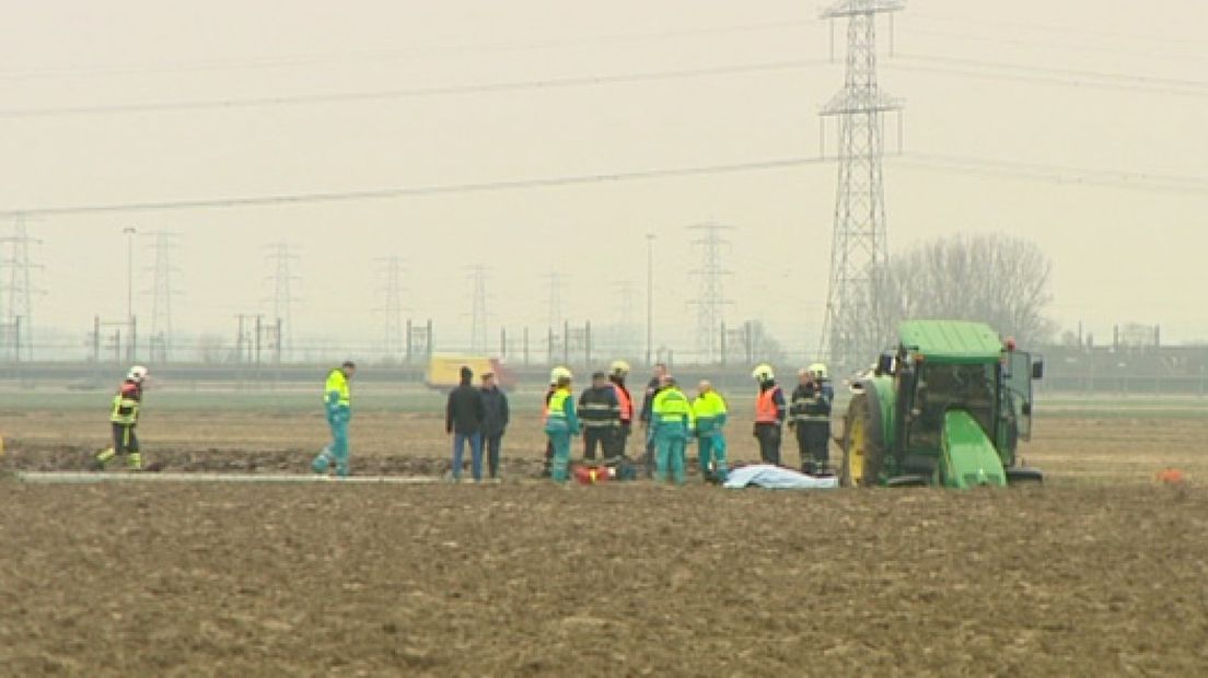 Man overleden na tractorongeval