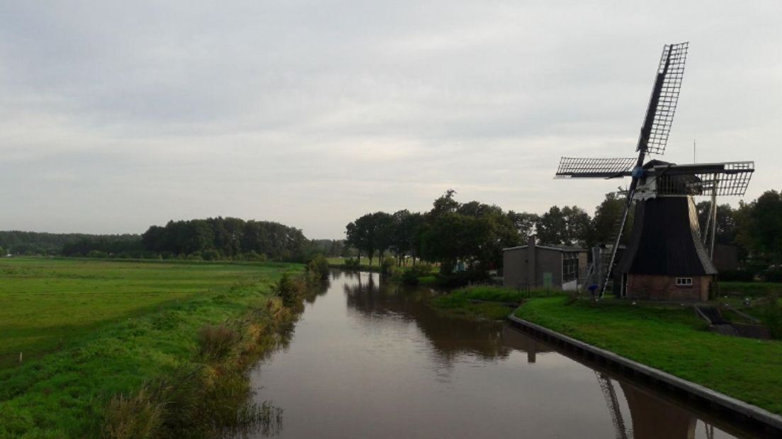 Veel molens doe mee aan de jaarlijkse Drentse Molendag (Rechten: RTV Drenthe/ Erwin Kikkers)