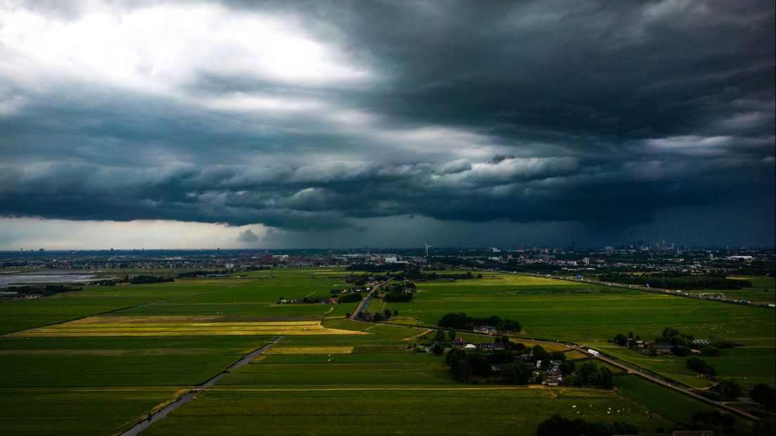 Buien boven de regio