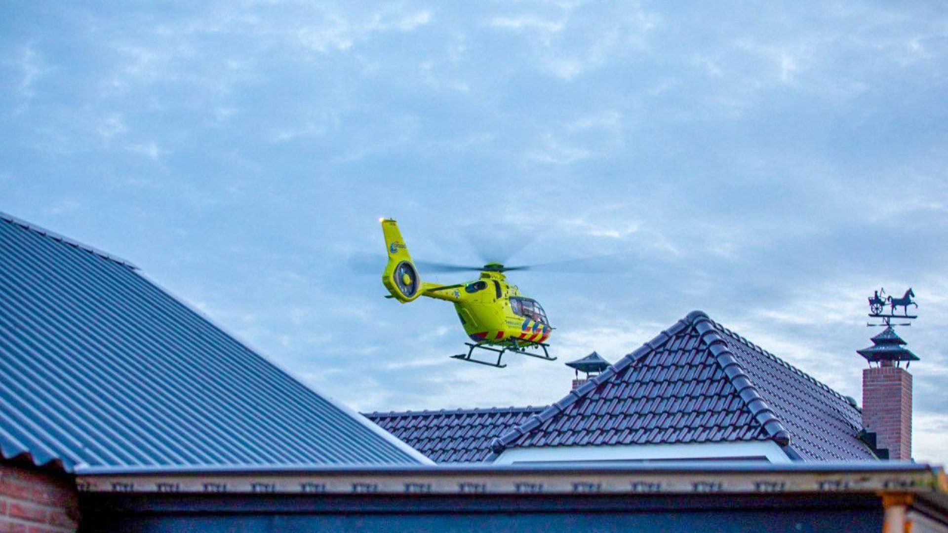 Jongetje naar ziekenhuis na ongeluk met kruiwagen.