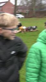 School geniet van kanon