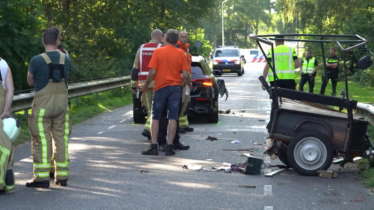 Bestuurder van rijtuig raakt zwaargewond bij ongeluk in Beilen