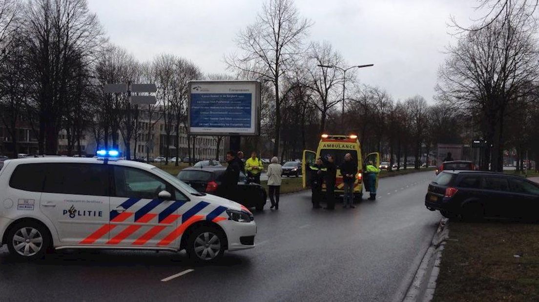 Ongeluk op Zutphenseweg in Deventer