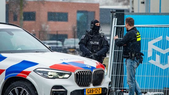 Grote politie-inzet bij bedrijfspand Harderwijk