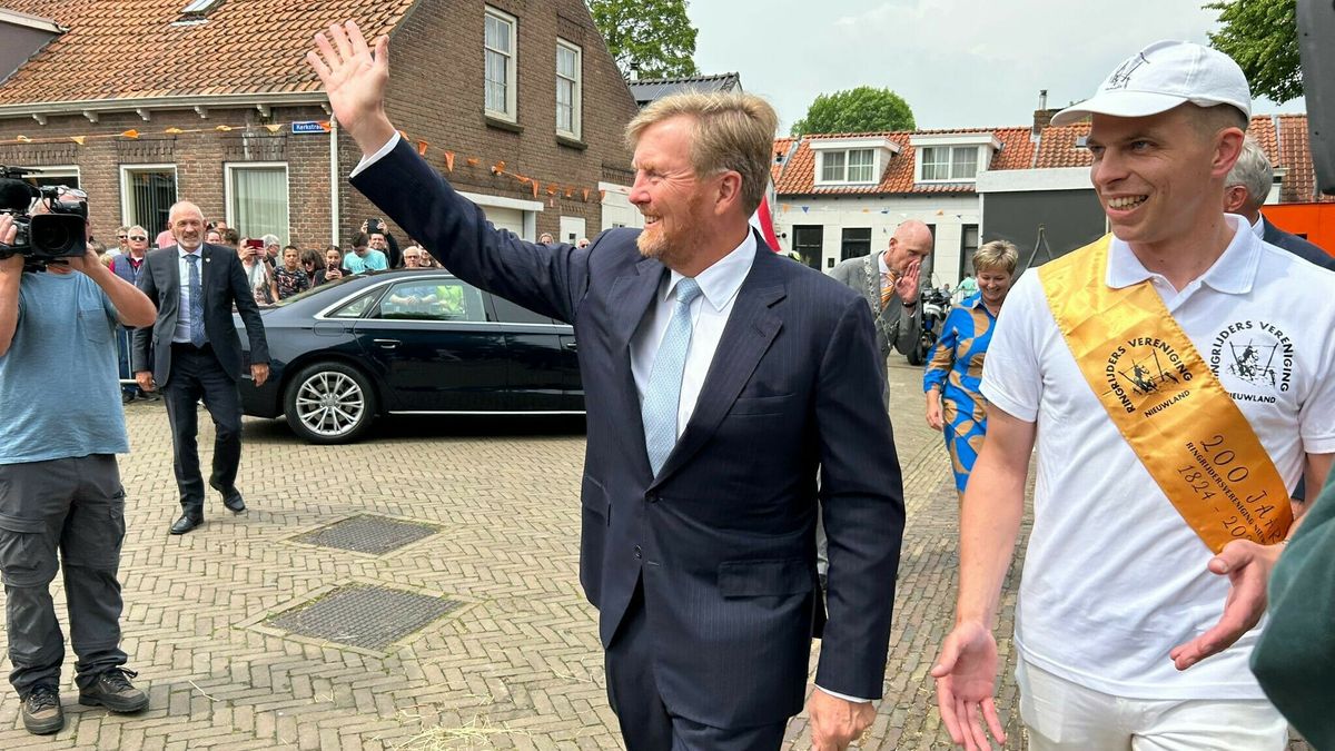 Koning Willem-Alexander in Zeeland: na 14 jaar bezoekt hij opnieuw het ringrijden