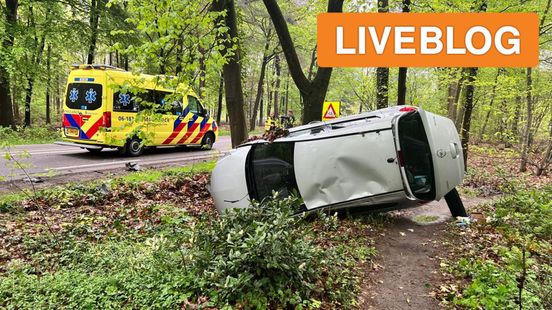 Automobilist gewond na botsing • EOD op pad voor post. Automobilist gewond na botsing • EOD op pad voor post.
