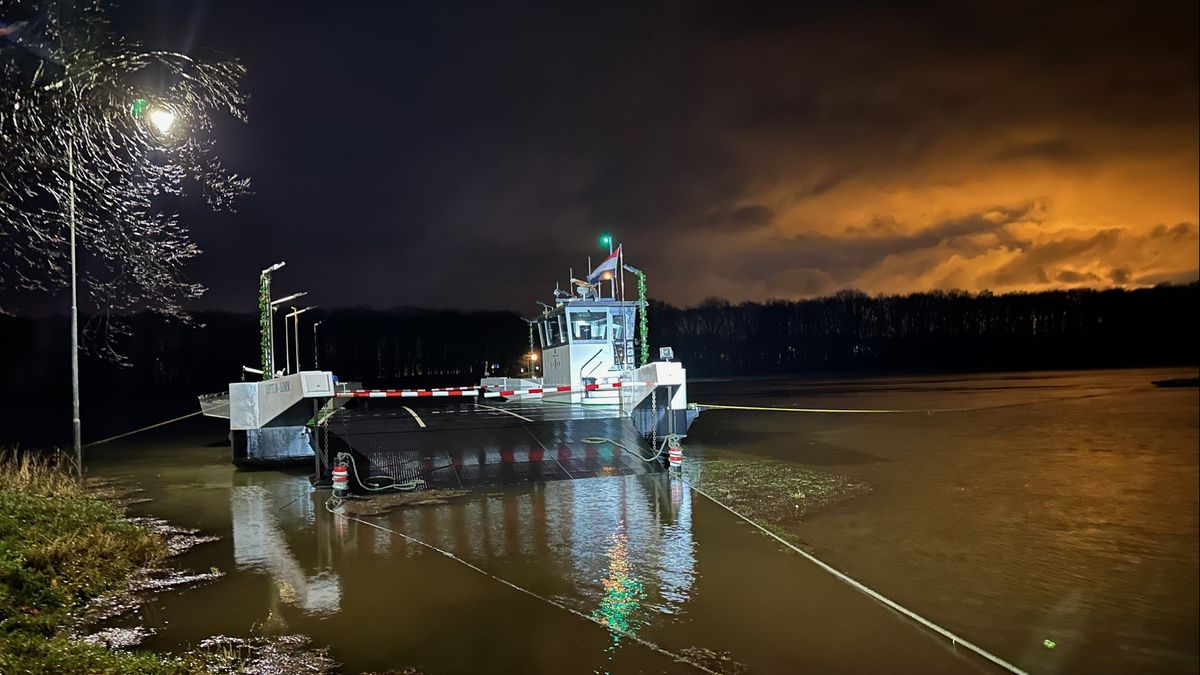 Hoog water: meerdere veerdiensten uit de vaart