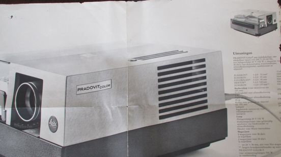 Wie kan een diaprojector gebruiken ?