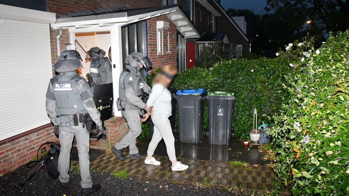 Dertig invallen: negen arrestaties, vuurwapens en half miljoen euro gevonden