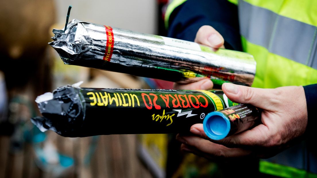 Illegaal zwaar vuurwerk