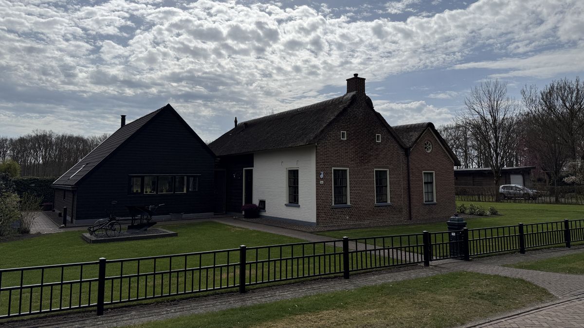 Wonen in een koloniehuisje in Frederiksoord: 'We hebben één kant van het huis wit geverfd'