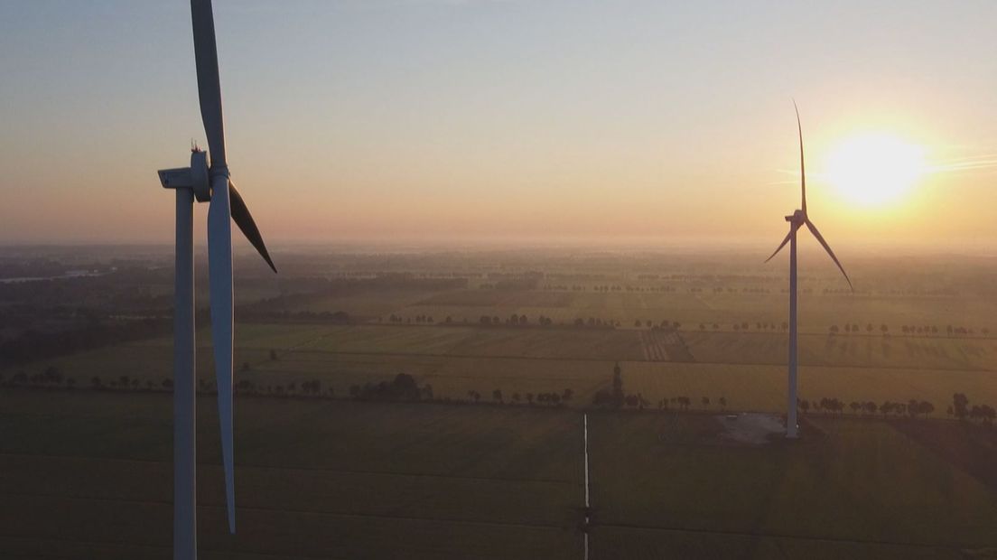 Windmolens in Nieuwleusen