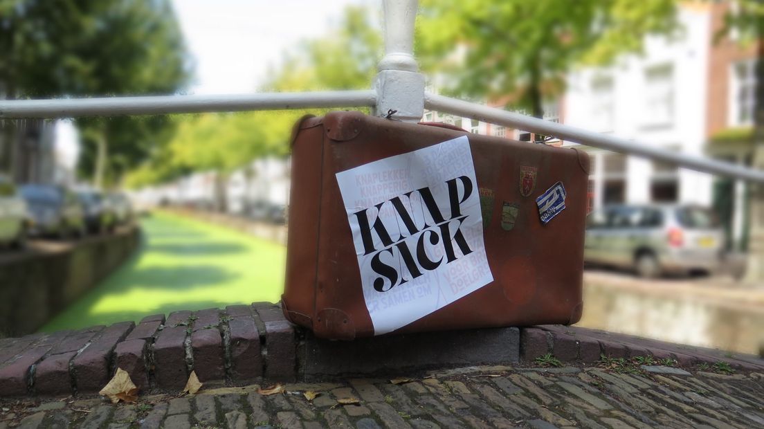 Reizen door Delft op het Knapsackfestival