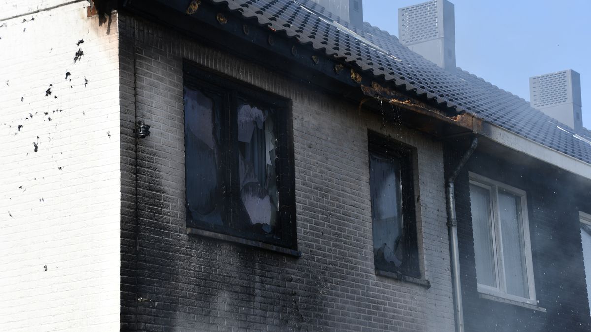 Grote brand in woning Ketelkade Goes
