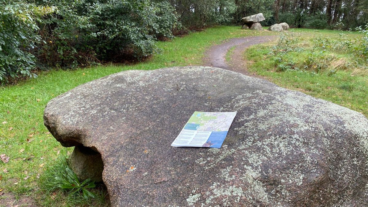 Nieuwe fietstocht spijkert kennis over hunebedden bij