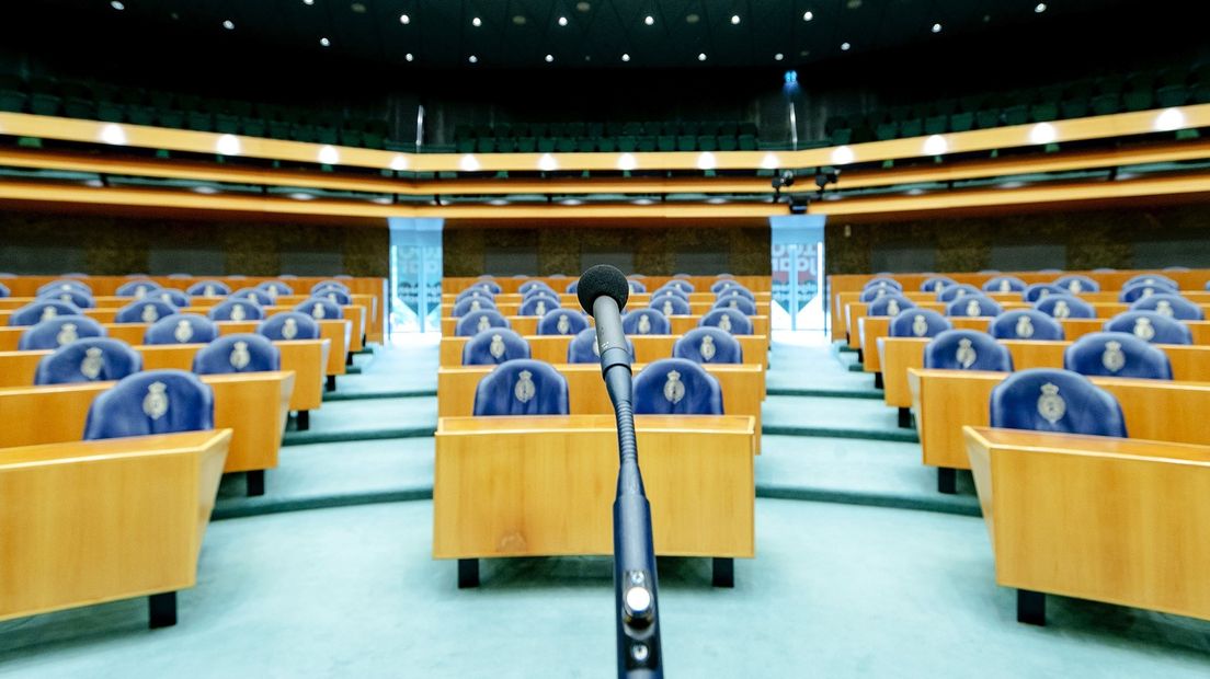 De Tweede Kamer in Den Haag