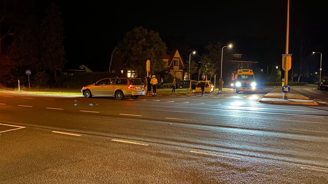 Verkeerslichten werken  niet, ongeval is het gevolg