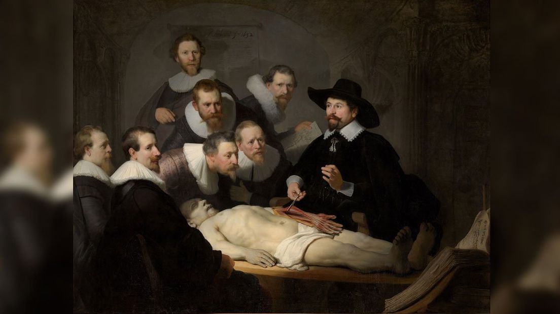 Rembrandt van Rijn, De anatomische les van Dr Nicolaes Tulp (1632)
