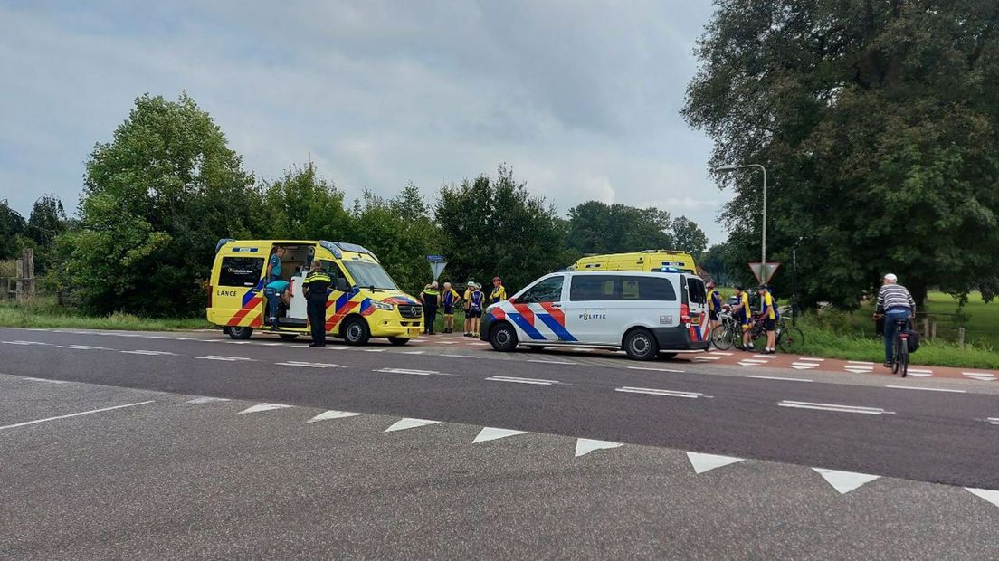 Wielrenner aangereden in Markelo