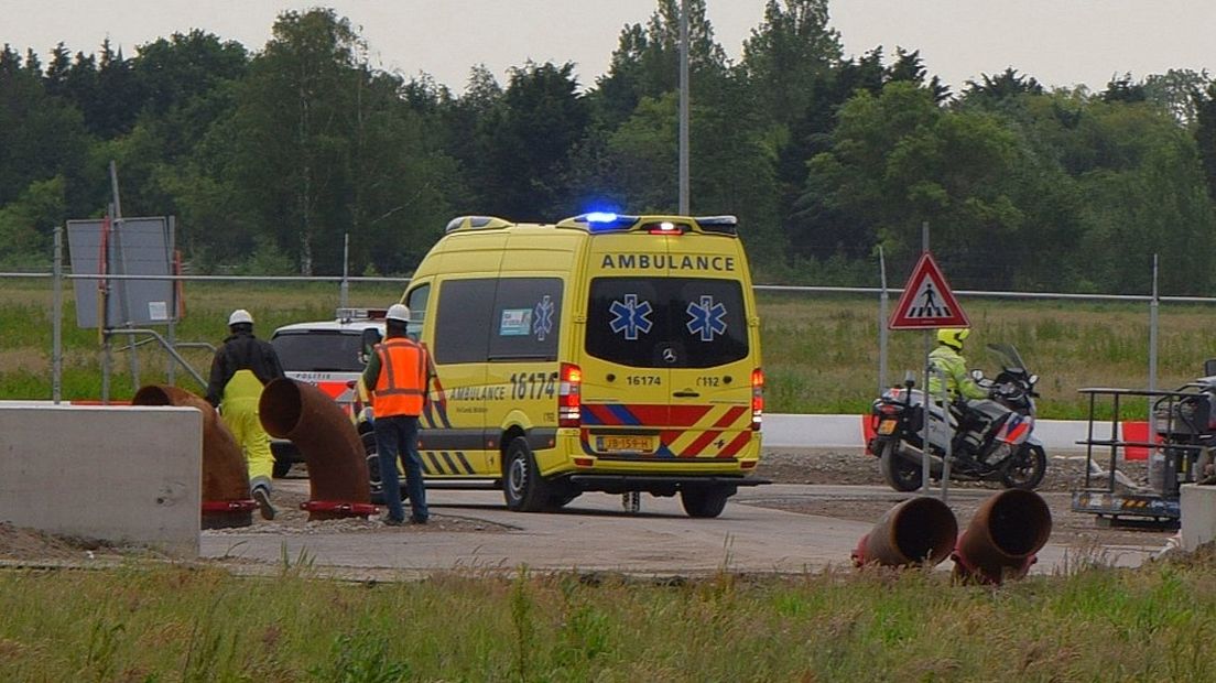 Het ongeluk gebeurde woensdagmiddag