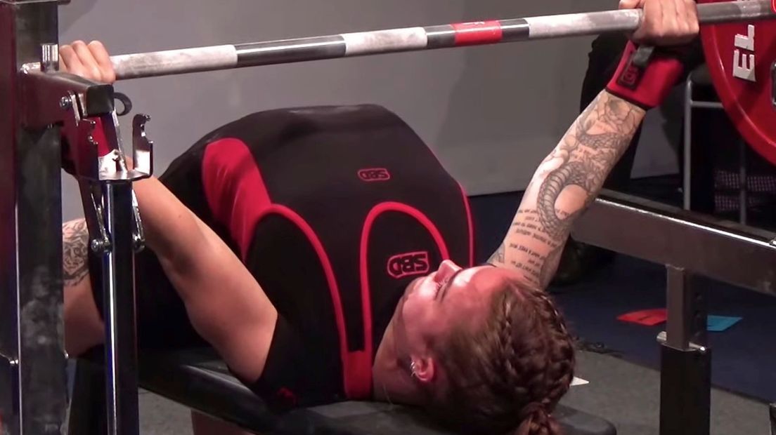 Bench press Janneke Brauckman