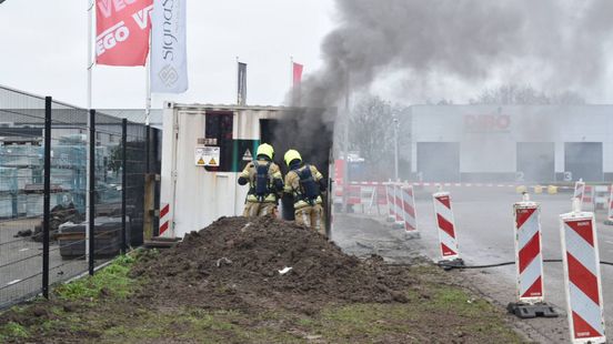 Stroomstoring door brand in elektriciteitshuisje