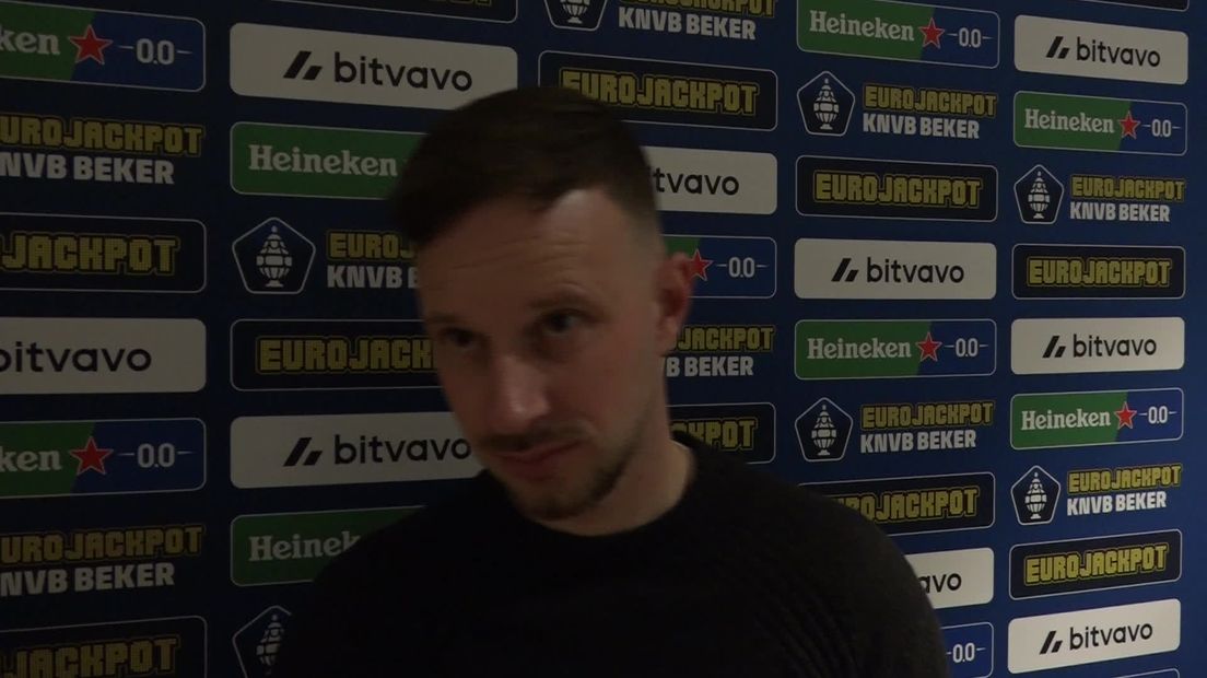 Björn Zwikker heeft kunnen genieten tijdens Heracles-Hoogeveen