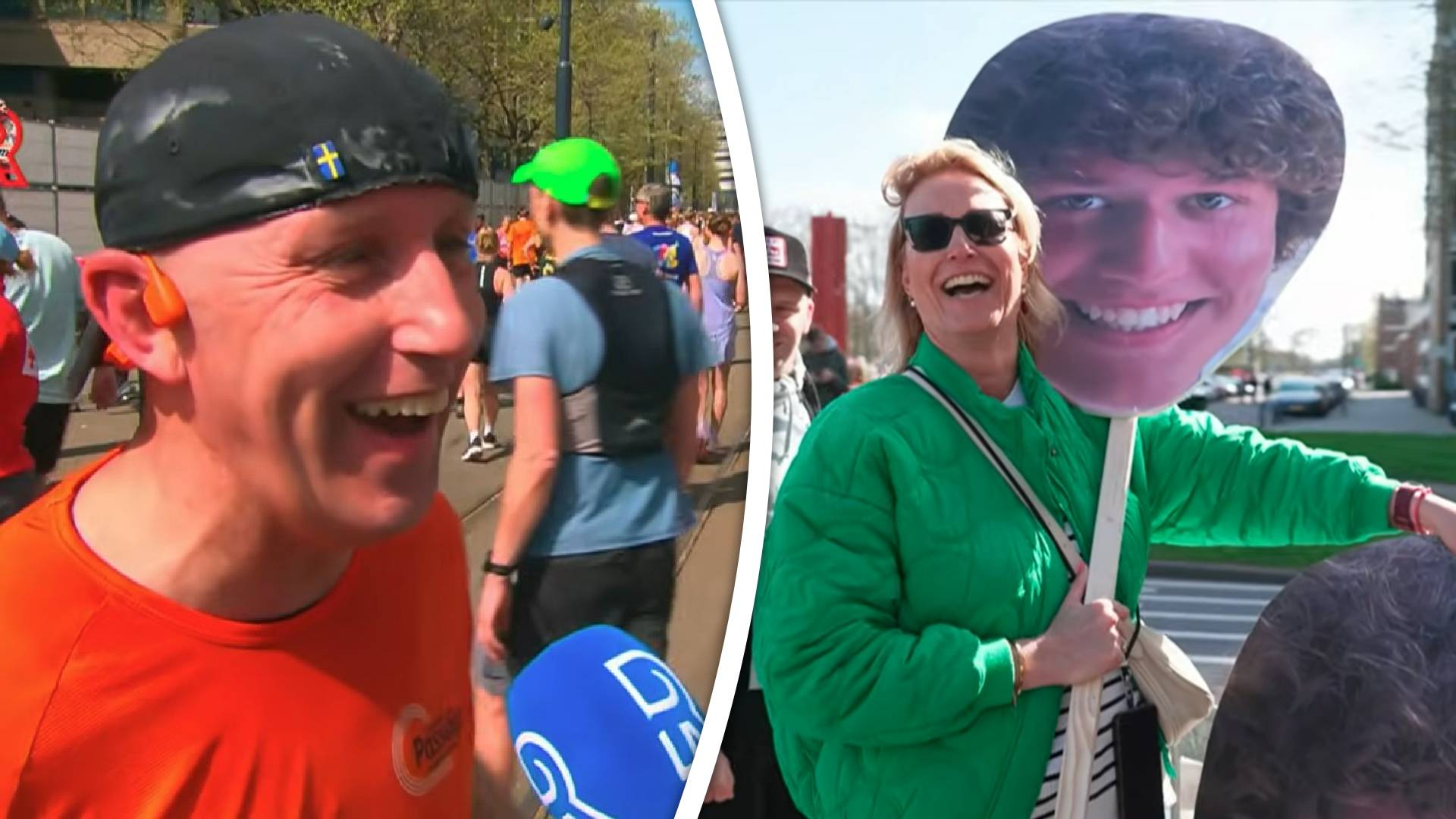 De marathon kent tal van bijzondere verhalen, zoals die van Xander en Hugo