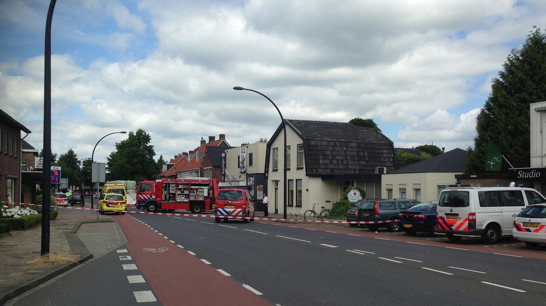 Ernstig ongeluk op de Deurningerstraat in Hengelo