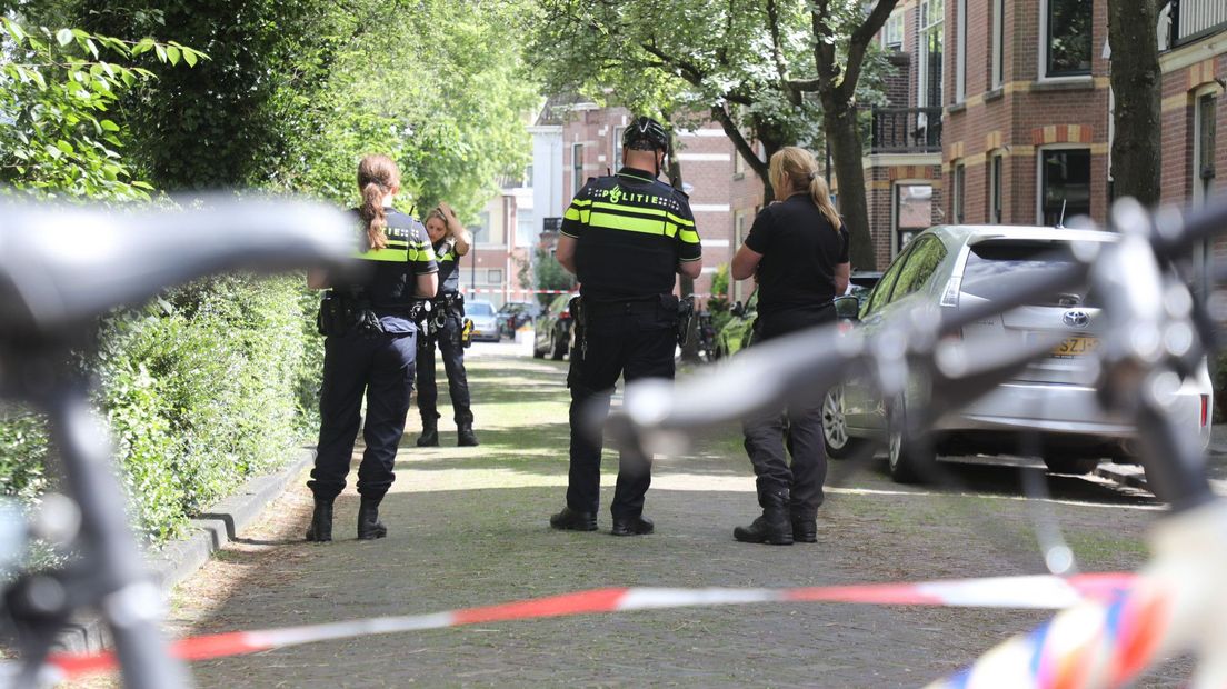 Onderzoek op de Schelpenkade in Leiden