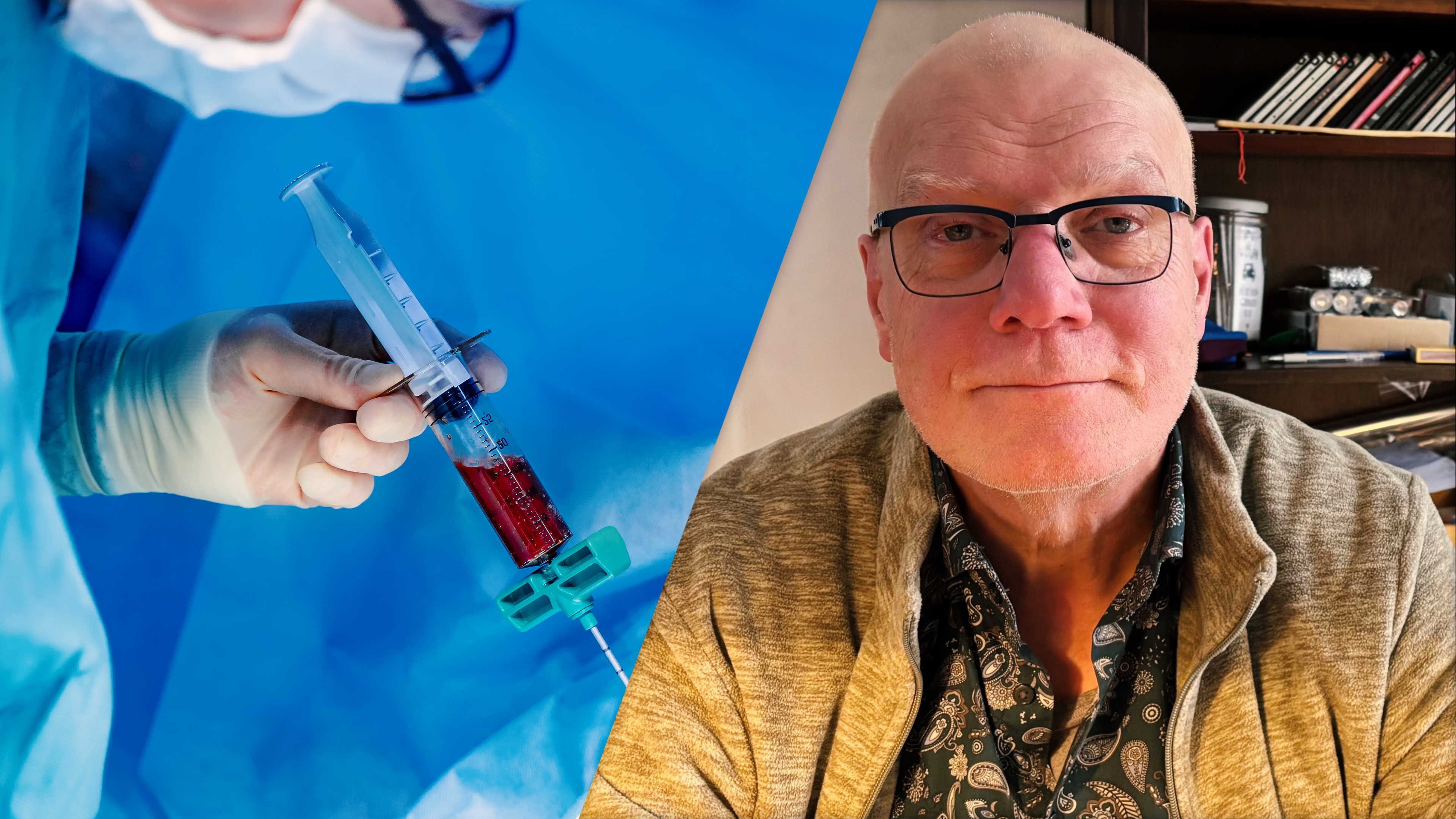 Eelke (68) mocht syn stamseldonor gjin pompeblêdekaart stjoere