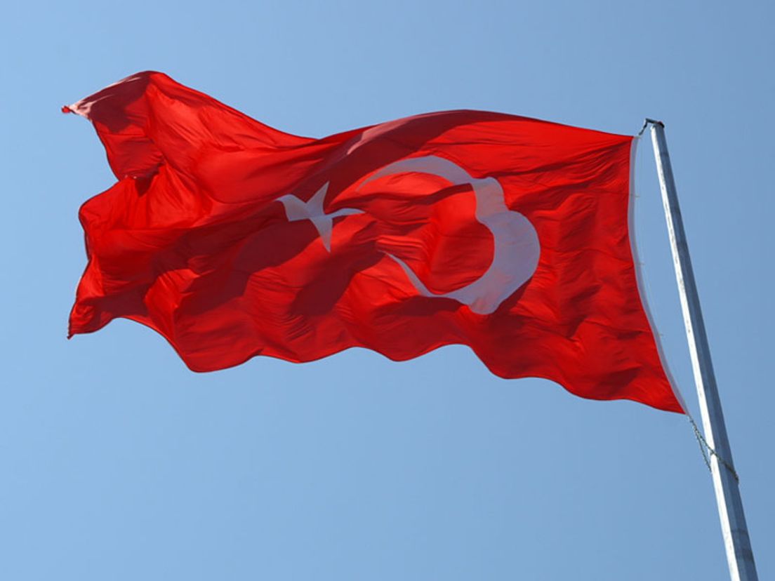 De Turkse vlag (archieffoto)